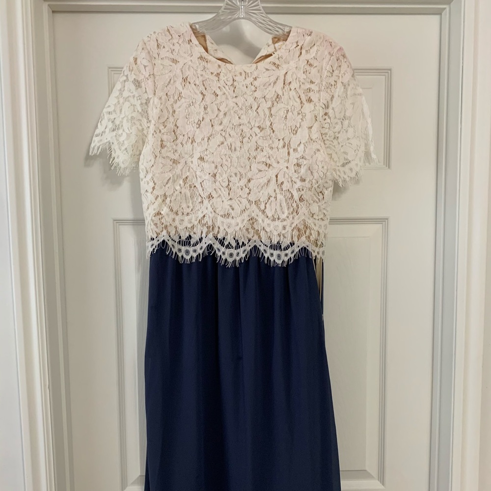 Ivy City Co Lace Top Dress